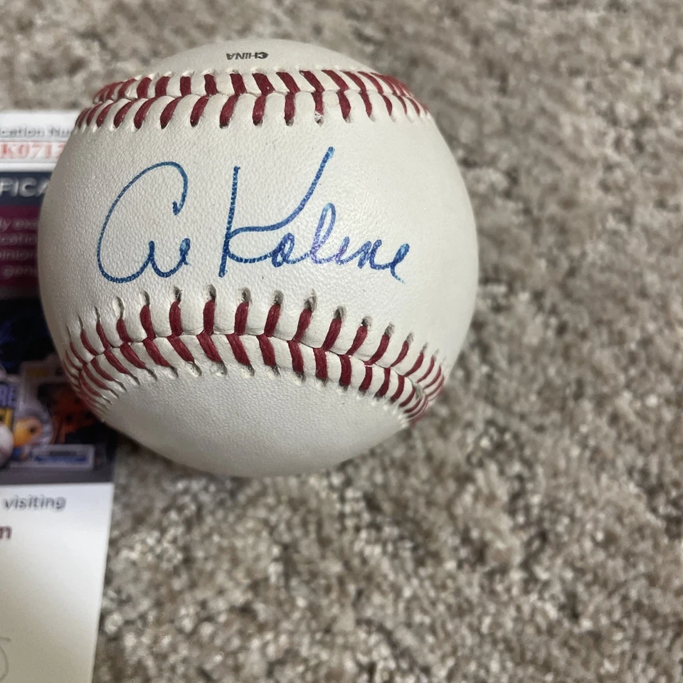 Al Kaline Signed Minor League Autographed Auto HOF  JSA COA Tigers - Image 2 of 4