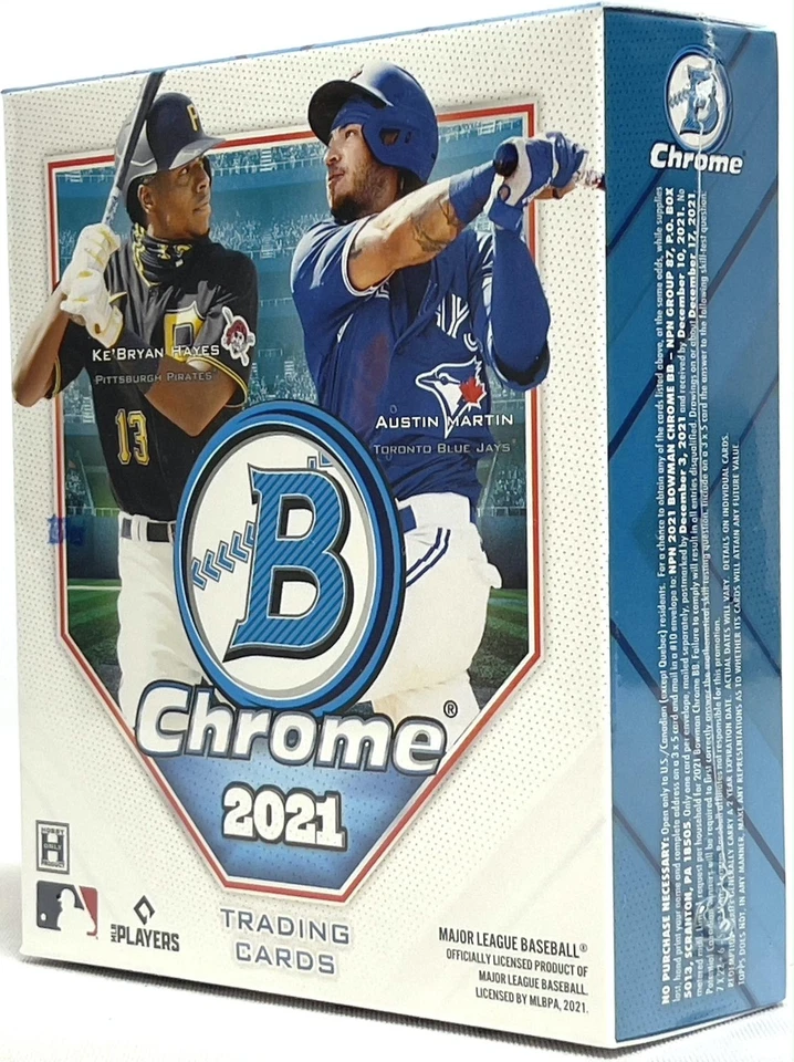 2021 BOWMAN CHROME BASEBALL HOBBY BOX - Image 4 of 4