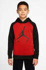 Air Jordan Youth Red Black Hoodie Sweatshirt Sizes M-L, Therma Fit Jumpman - NWT
