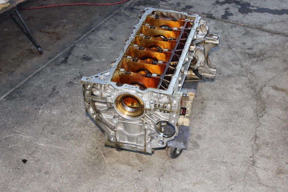 07-16 BMW 135i 335i 535i 740i X6 Z4 - 3.0L N54 BLOQUE DE CILINDROS MOTOR BITURBO Foto 4 de 4