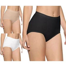 Ladies Seamless Control Maxi Briefs Knickers Super soft Underwear