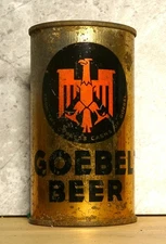 GOEBEL BEER - FLAT TOP - IRTP - OI - THE HARD VERSION - DETROIT, MICH,