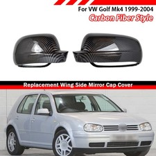 Für VW Golf Mk4 1999–2004 Bora 1998–2005 Spiegelkappe Außenspiegel Carbon Optik