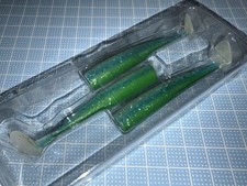 Un, Blue Blue Jolt Mini Worm, set of 3, net color (Stream Rider), 8g and 14g