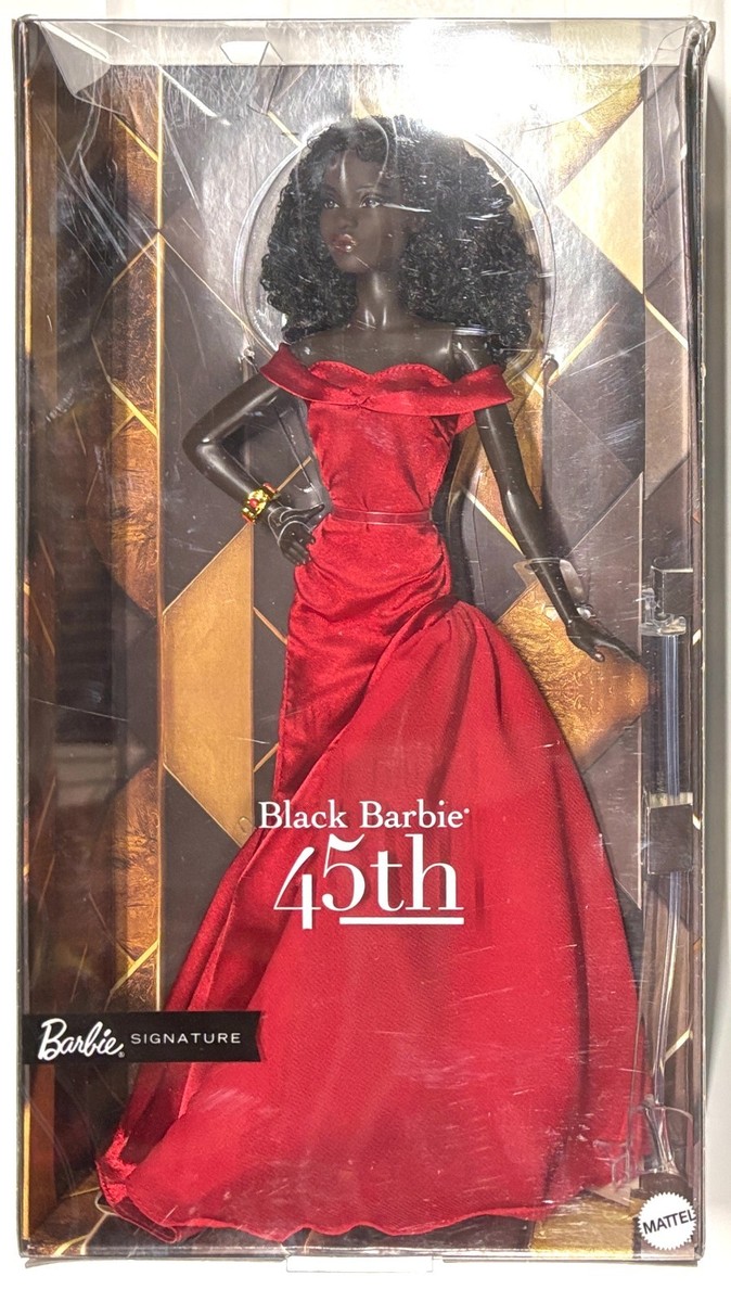 Barbie Signature 45th Anniversary Black Barbie By Kitty Black