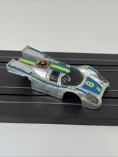 Tyco Porsche 917 Chrome/Blue/Yellow No.8 HO Slot Car Body
