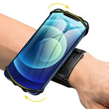 VUP Wristband Phone Holder, 360  Rotatable Forearm Armband for iPhone 15/14/13/P