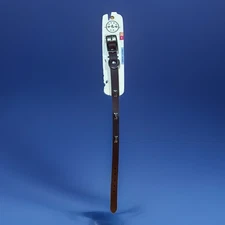 Bond & Co. Brown Leather Bone Stud Dog Collar, For Neck Sizes 10-12 In XS-S