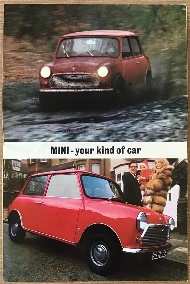 MINI 850 & 1000 Car Sales Brochure Apr 1970 #2711/A-23/185 (80405) 4/70-100M - Image 2 of 3