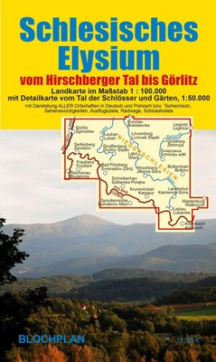 Landkarte Schlesisches Elysium 1: 100.000 Dirk Bloch (Land-)Karte Deutsch 2024