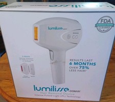 New In Box Conair Lumilisse IPL Hair Remover Device White IPL960F By Conair