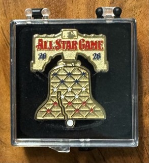 2026 MLB All Star Game Official Media Press Pin Philadelphia!