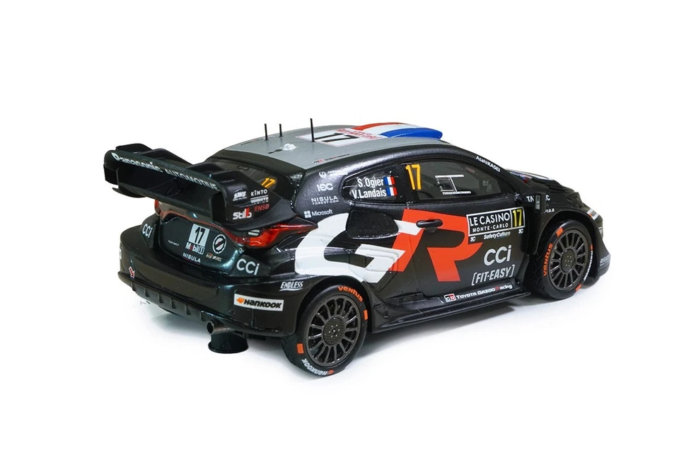 Toyota Yaris GR RALLY1 #17 S.Ogier Vincitore Monaco 2025  Scala 1/43 Spark - Immagine 4 di 4