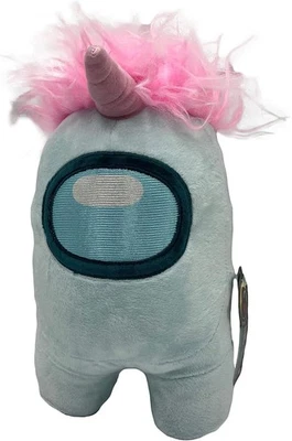 WHITEHOUSE LEISURE Soma Among Us Among Us 30cm hellblau weiß rosa Kuscheltier Plüschtier Stofftier