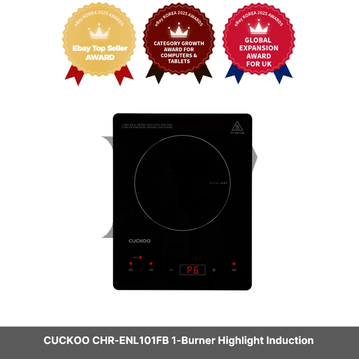 CUCKOO CHR-ENL101FB 1-Burner Highlight Induction / 220V / EU PLUG