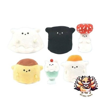 NEW Qualia Ghost Octopus and Mimic Fairy Mimika Plush Toys (Complete Set of 6) -