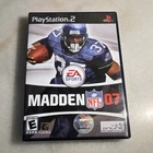 EA Sports Madden NFL 07 PlayStation 2 Manual Case Multiplayer Sports