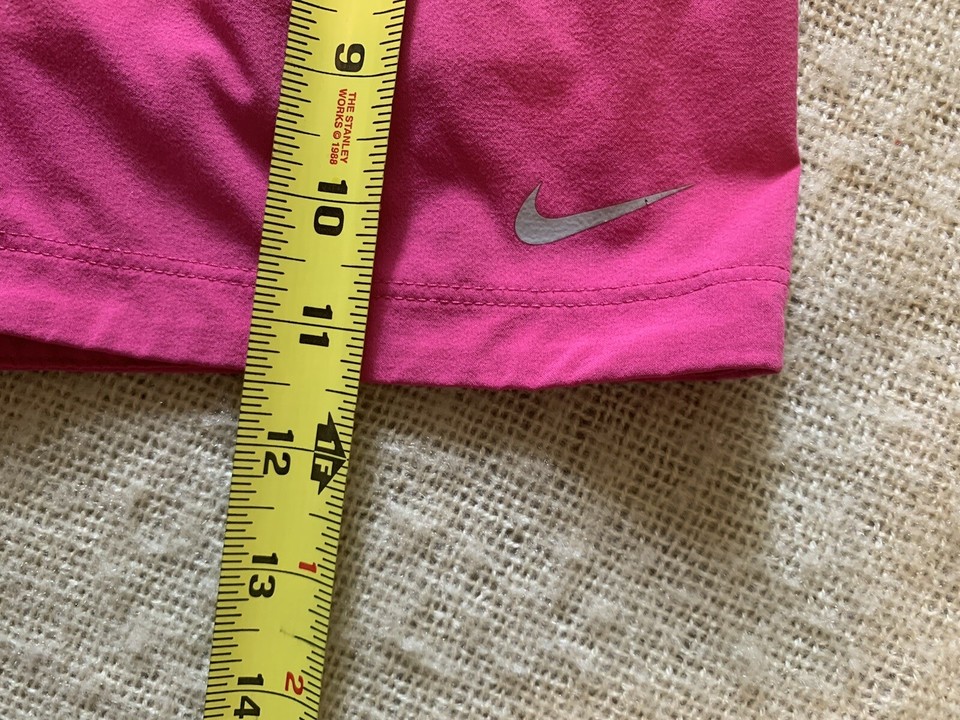 Nike Women's Dri Fit Pink Training Shorts Size L RN56323 CA05553 eBay