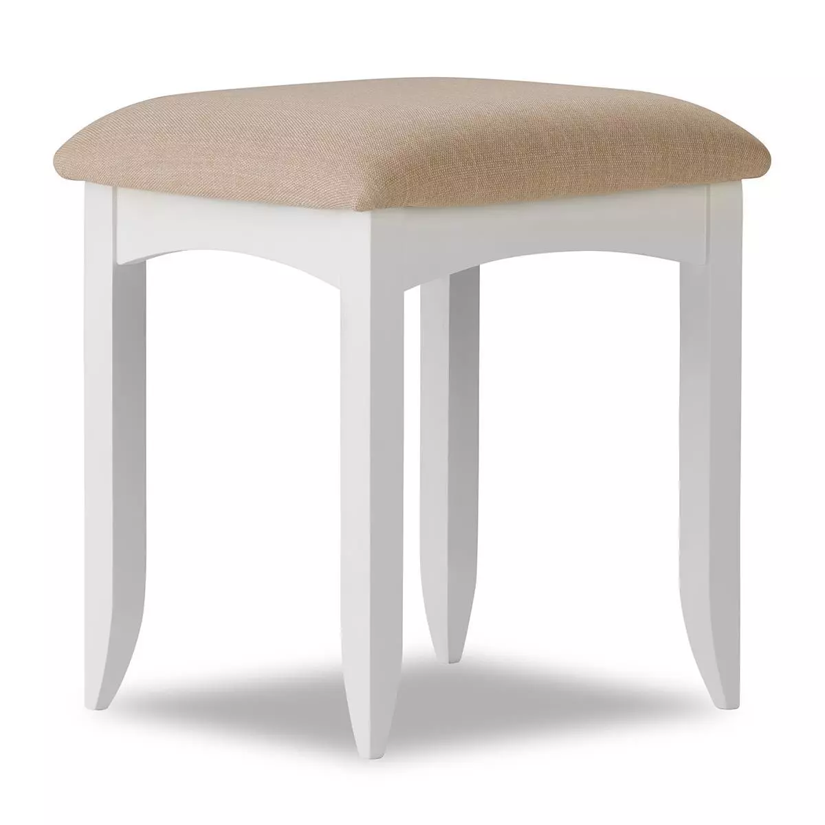 Ivory dressing table stool deals