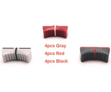 12pcs Colorful Slide Fader Knob Cap For YAMAHA MG166CX-USB MG206C hole 4MM