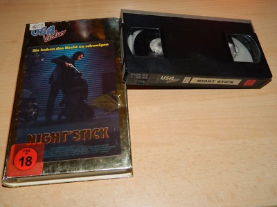 Night Stick - Leslie Nielsen - John Vernon - USA Verleihtape - no DVD - ab 18