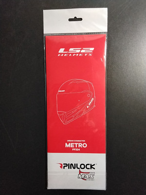 LS2 Pinlock 100 MaxVision Antibeschlag Scheibe für FF324 Metro Transparent