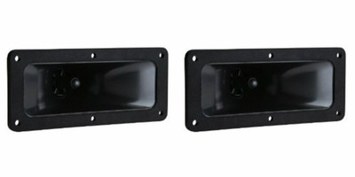 2x6 Horn Piezo Tweeter Speaker Pair 2''x6'' Pro Audio Car Sound KPC10 NEW 2