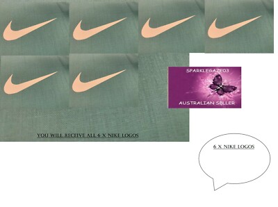 BRAND NEW x NIKE LOGO IRON ON HEAT TRANSFER VINYL DECAL TICK