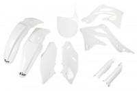 Kunststoffverkleidung Kit Full Kawasaki KXF 450 2012 Ufo Plast Weiß