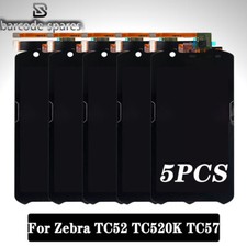 5pcs LCD Display Touch Screen Digitizer Assembly For Zebra TC52 TC520K TC57
