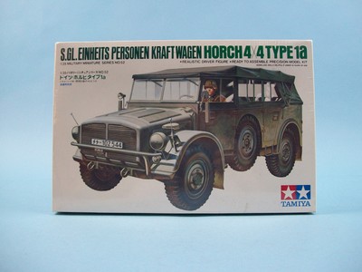 Horch 4x4 Type 1a Kraftwagen Tamiya Model Kit 35052 Sealed Ebay