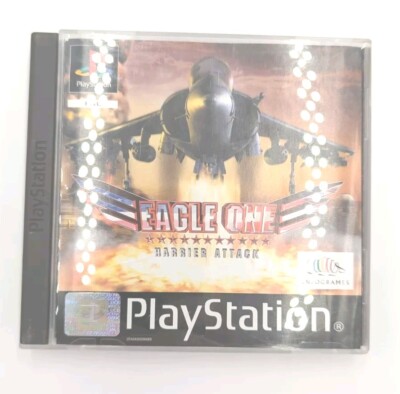 EAGLE ONE Harrier Attack / jeu Playstation 1 complet - PS one / PAL