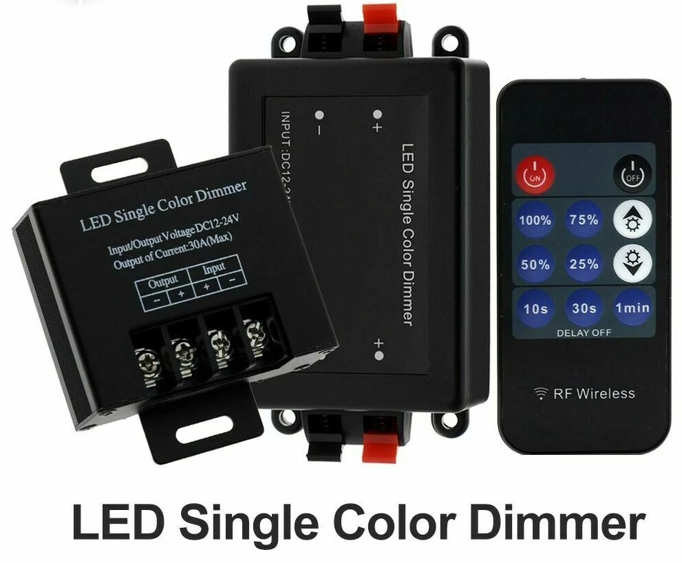 nok Original Opdatering Remote Controls LED Single Color Dimmers Adjust Brightness LED Strip Controllers | eBay nok Original Opdatering Remote Controls LED Single Color Dimmers Adjust Brightness LED Strip Controllers | eBay