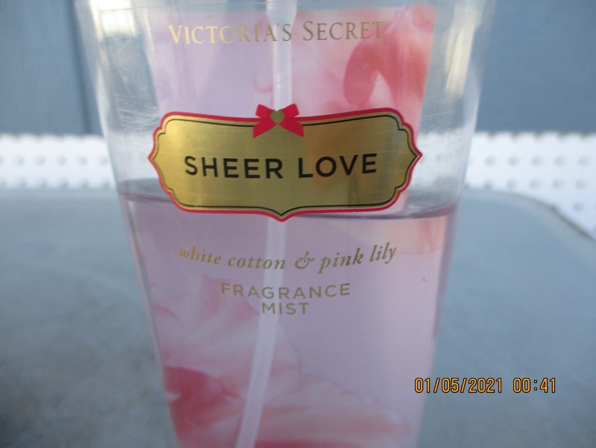 Vintage Victoria s Secret Sheer Love Fragrance Mist Spray Perfume 8.4 Fl Oz 75