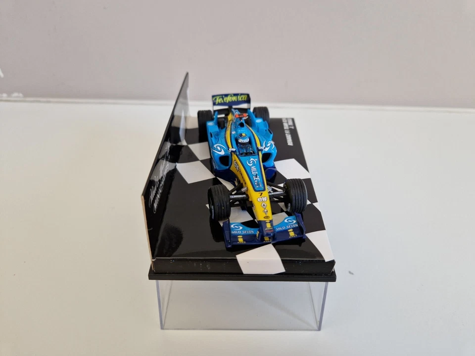 Minichamps 1/43 Mild Seven Renault R24 J. Trulli - 1° Monaco 2004 - 400040007 - Immagine 2 di 4