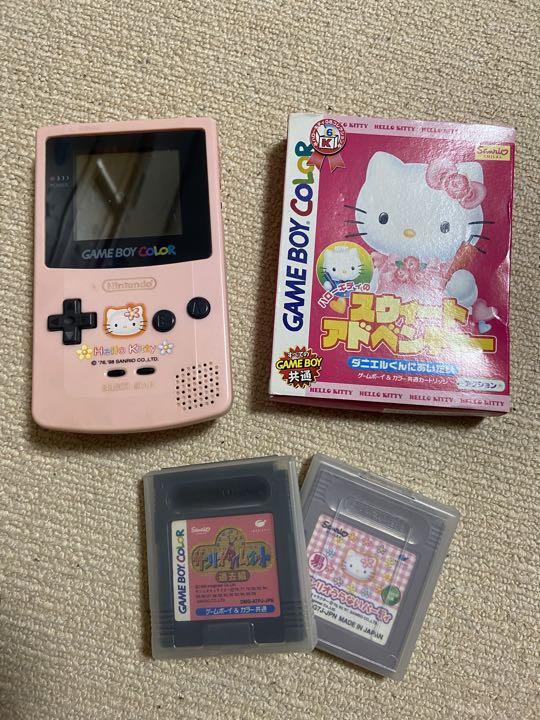 ゲームボーイカラー ハローキティ Nintendo ハローキティ ゲームボーイ