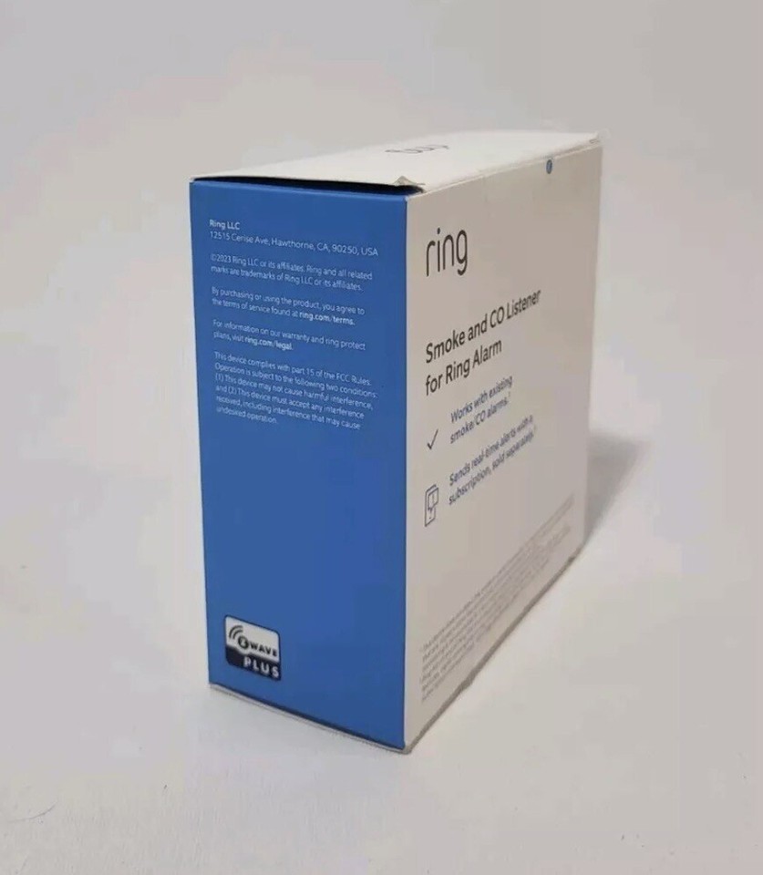 New/Sealed BOX Ring Smoke/CO Listener for Ring Alarm eBay