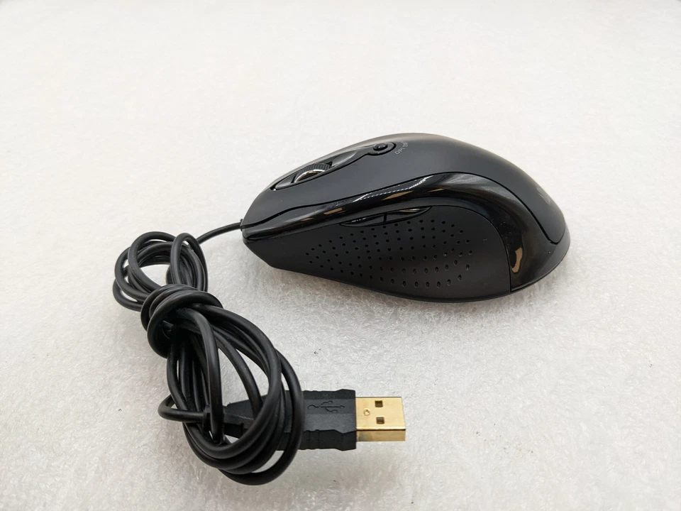 Adesso iMouse G2 Wired USB Optical Ergonomic Mouse - Black - Image 3 of 4