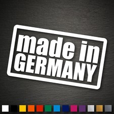 13113 made in Germany Aufkleber 80x145mm JDM OEM Schocker Stickerbomb Auto