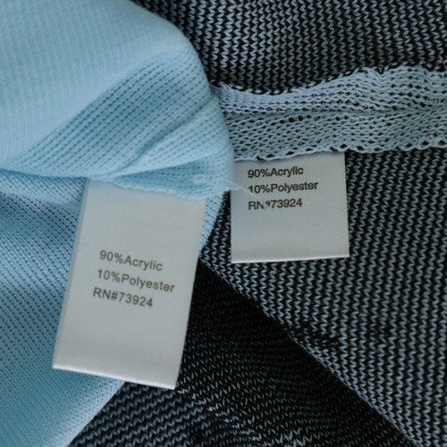 Ming Wang Cardigan Jacket Shell Top Set NEW XS Womens Ice Blue Black Check Knit - Picture 15 of 16