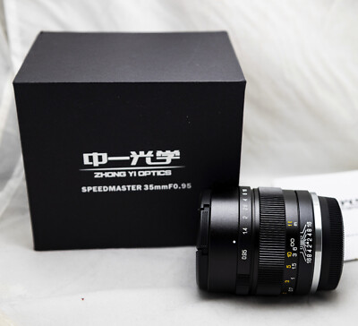 Zhongyi MITAKON Speedmaster 35mm f/0.95 MK II for fujifilm X-mount IMMACULATE+