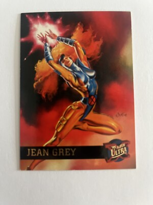 1995 Fleer Ultra Marvel X-Men JEAN GREY #25 Julie Bell Art | eBay