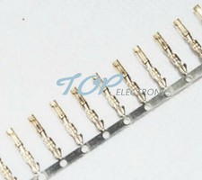 100pcs 2.54mm Dupont Jumper Wire Cable Housing Female Pin Connector Terminal