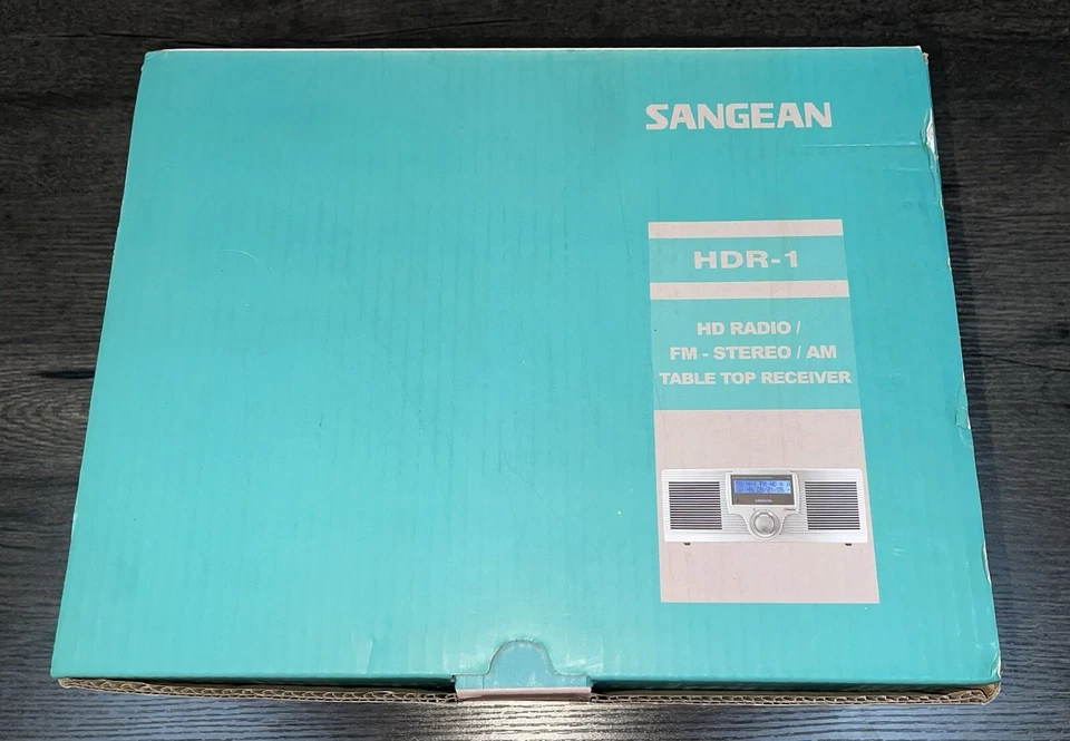SANGEAN 高清收音机型号 HDR-1 高清调幅/调频/高清木头数字接收器 立体声 全新带盒 — 第 3/4 张图片