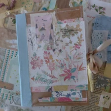 Romantic Junk Journal | Victorian Style | Handmade, Embellished, Ready to Gift