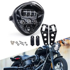 Faro LED alto/bajo para motocicleta Yamaha Stryker V-Star 650 1300 7" con soporte
