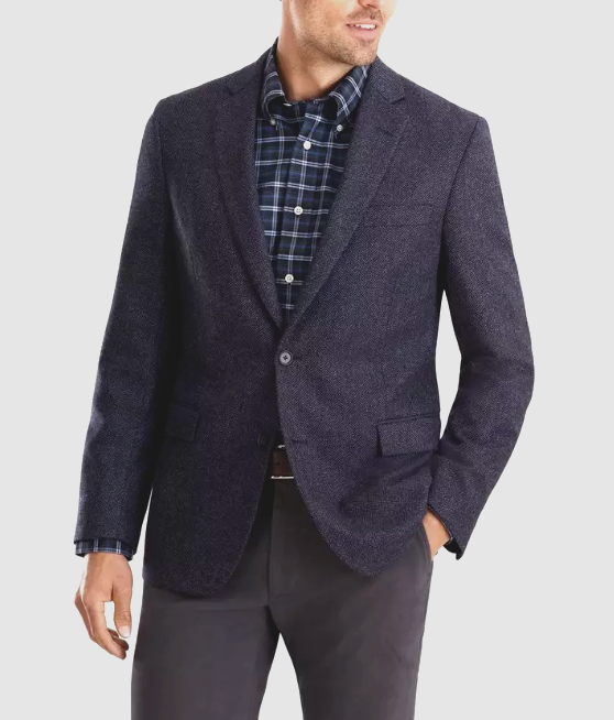 2023 BROOKS BROTHERS Madison Navy Blue Sport Coat Suit