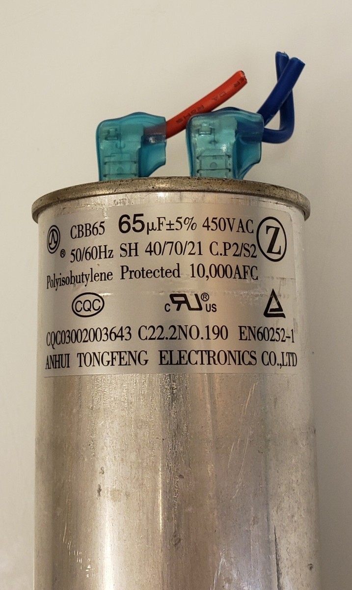 WM1-15E-02 CQC03002003643 OEM Capacitor of Soleusair Wall