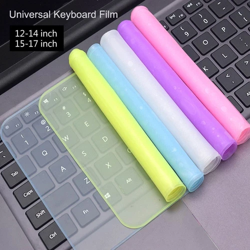 Silikon 12-17 Zoll Notebook Skin Tastaturfolie Laptop-Tastatur-Abdeckung