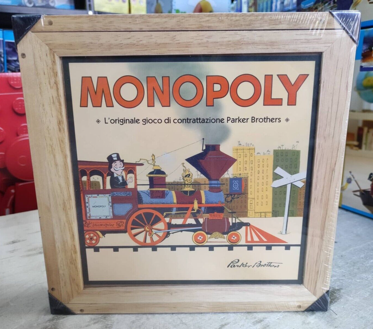 MONOPOLY CLASSICO IN LEGNO EDIZIONE 2003 VINTAGE RARISSIMO